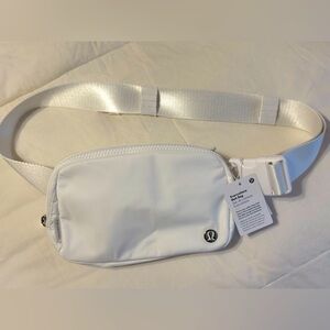 Lululemon White Everywhere Belt Bag